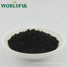 fertilizante de grânulo preto brilhante ácido húmico worldful com três tipos de especificação